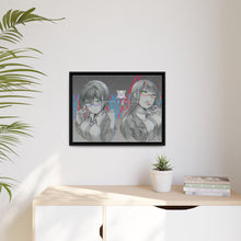 Load image into Gallery viewer, Ichigo, Zero Two Canvas Framed Art Print
