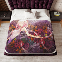 Load image into Gallery viewer, Guilty Crown Inori Yuzuriha Sherpa Blanket
