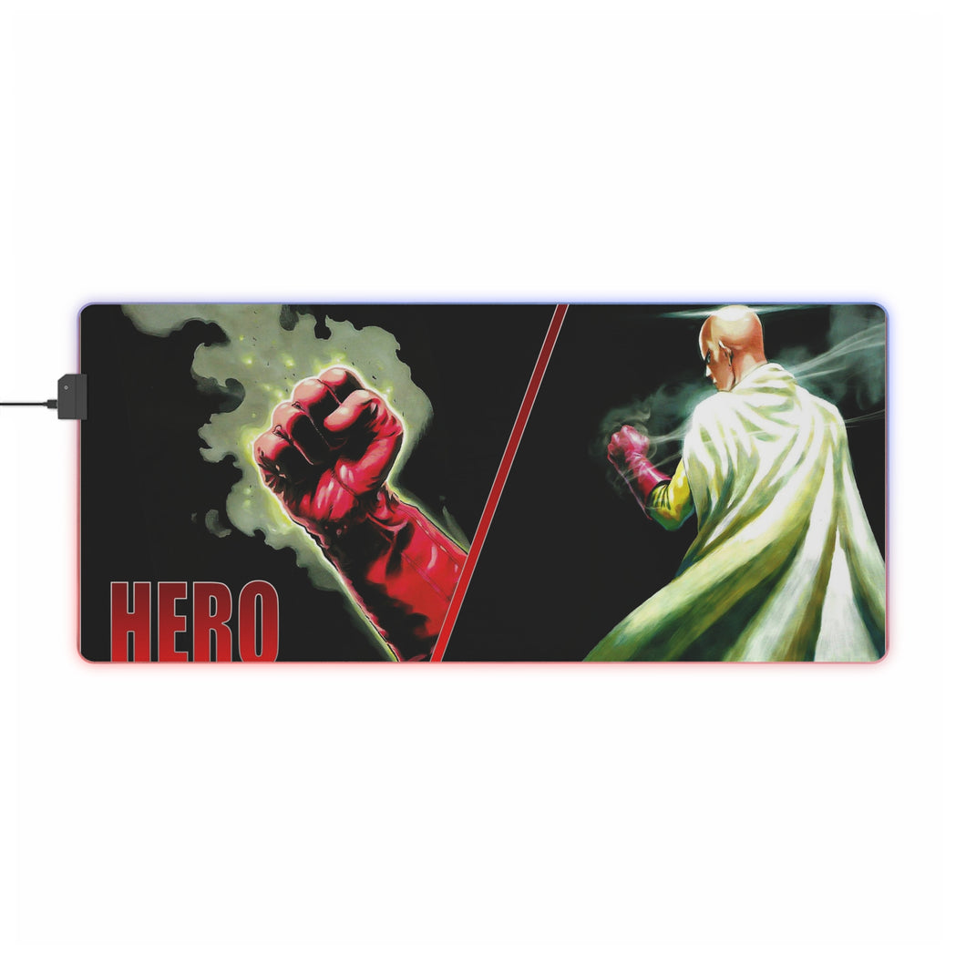 Saitama RGB LED Mouse Pad (Desk Mat)