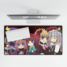 Load image into Gallery viewer, Chibi Girls Mouse Pad (Desk Mat)
