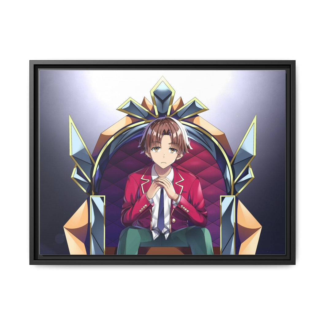 Anime Classroom of the Elite Canvas Framed Art Print