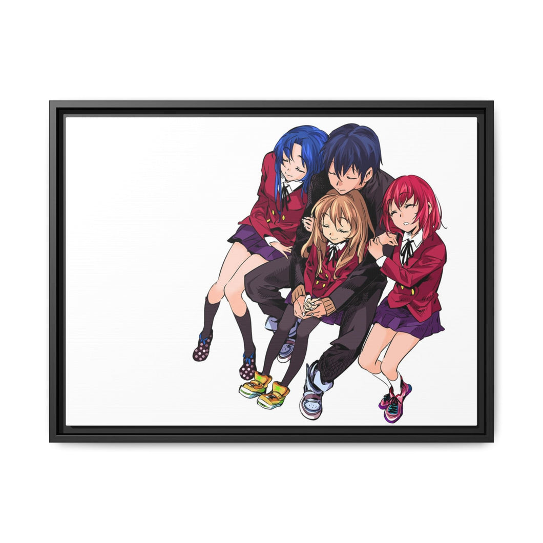 Anime Toradora! Canvas Framed Art Print