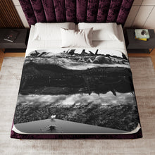 Load image into Gallery viewer, Anime One-Punch Man Sherpa Blanket
