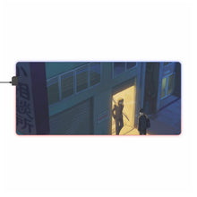 Load image into Gallery viewer, Mob Psycho 100 Arataka Reigen, Shigeo Kageyama RGB LED Mouse Pad (Desk Mat)

