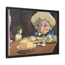 Load image into Gallery viewer, Anime Spirited Away Canvas Framed Art Print
