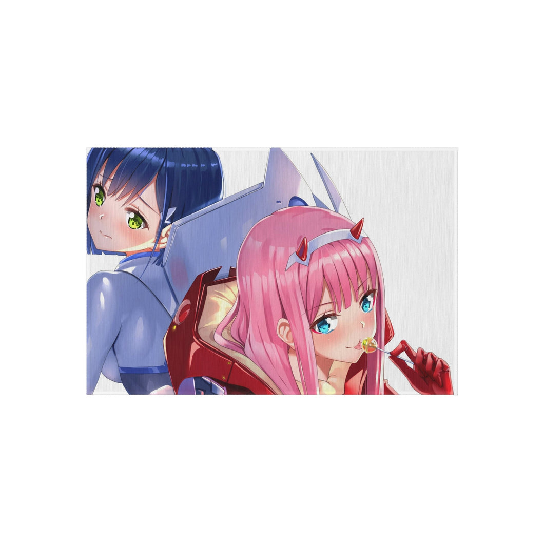 Zero Two and Ichigo Rug
