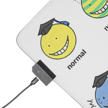 Load image into Gallery viewer, Koro-sensei's forms RGB LED Mouse Pad (Desk Mat)
