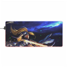 Load image into Gallery viewer, Saber (Fate Series) RGB LED Mouse Pad (Desk Mat)
