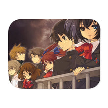 Load image into Gallery viewer, Another Mei Misaki, Kouichi Sakakibara, Izumi Akazawa, Naoya Teshigawara, Yuuya Mochizuki Sherpa Blanket
