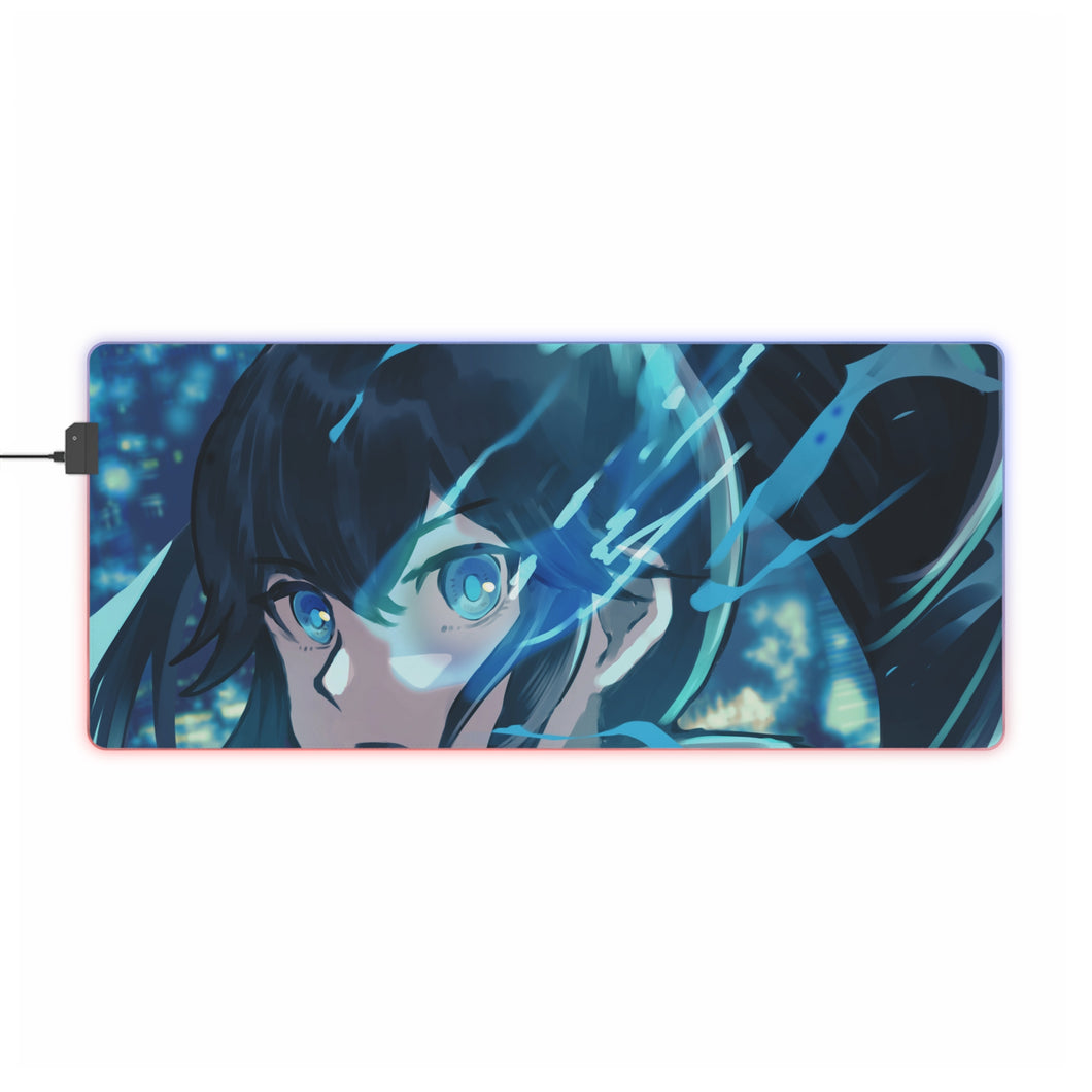 Anime Black ★★ Rock Shooter : Dawn Fall RGB LED Mouse Pad (Desk Mat)