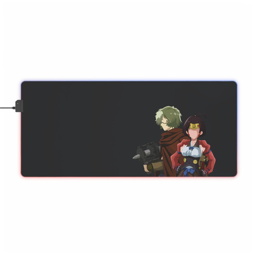 Koutetsujou no Kabaneri RGB LED Mouse Pad (Desk Mat)