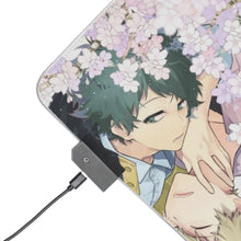 Load image into Gallery viewer, My Hero Academia Izuku Midoriya, Katsuki Bakugou RGB LED Mouse Pad (Desk Mat)
