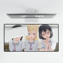 Load image into Gallery viewer, Asobi Asobase Mouse Pad (Desk Mat)
