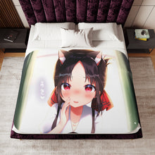 Load image into Gallery viewer, Kaguya Shinomiya Sherpa Blanket
