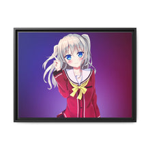 Load image into Gallery viewer, Nao Tomori smile Canvas Framed Art Print
