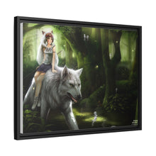 Load image into Gallery viewer, Princess Mononoke Canvas Framed Art Print
