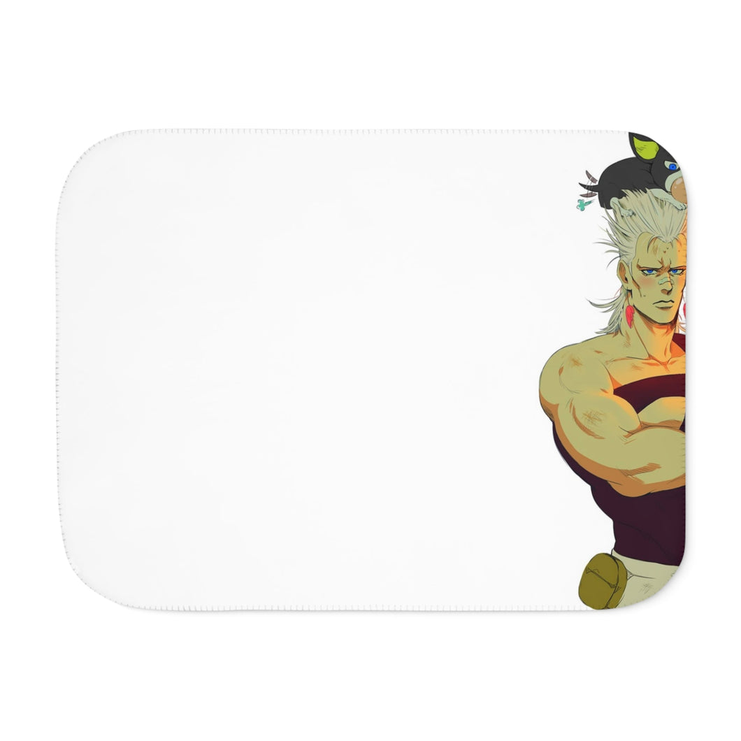 Jean Pierre Polnareff e Iggy Sherpa Blanket