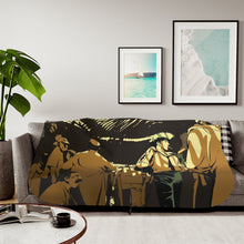 Load image into Gallery viewer, Anime Cowboy Bebop Sherpa Blanket
