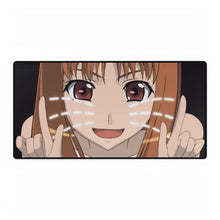 Load image into Gallery viewer, Anime Spice and Wolf Mouse Pad (Desk Mat)
