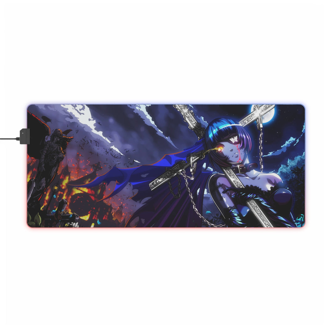 Ikki Tousen RGB LED Mouse Pad (Desk Mat)