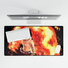 Load image into Gallery viewer, The fiery soul of portages d. ace Mouse Pad (Desk Mat)
