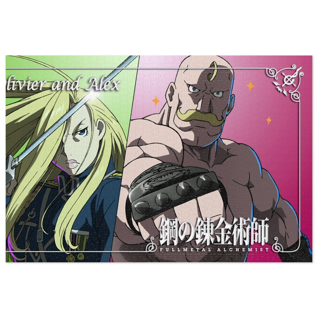 Anime FullMetal Alchemistr Jigsaw Puzzle