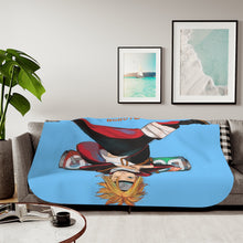 Load image into Gallery viewer, Anime Boruto Sherpa Blanket
