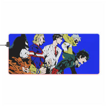 Load image into Gallery viewer, My Hero Academia Izuku Midoriya, All Might, Tenya Iida RGB LED Mouse Pad (Desk Mat)
