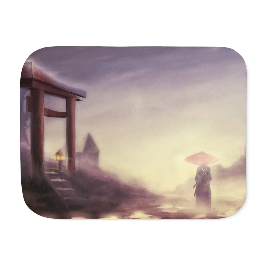 Anime Samurai Champloo Sherpa Blanket