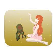 Load image into Gallery viewer, Girl from Illusionary World Clannad Sherpa Blanket
