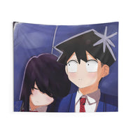 Komi Can't Communicate Komi Shouko, Tadano Hitohito Indoor Wall Tapestry