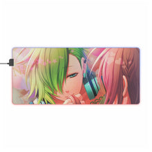 Load image into Gallery viewer, Glass Heart Princess RGB LED Mouse Pad (Desk Mat)
