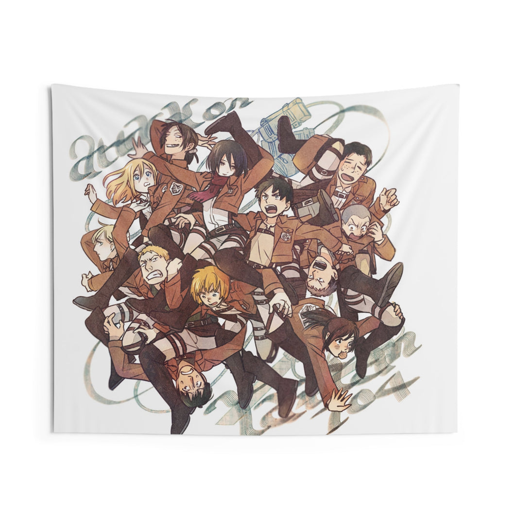 Anime Attack On Titan Indoor Wall Tapestry