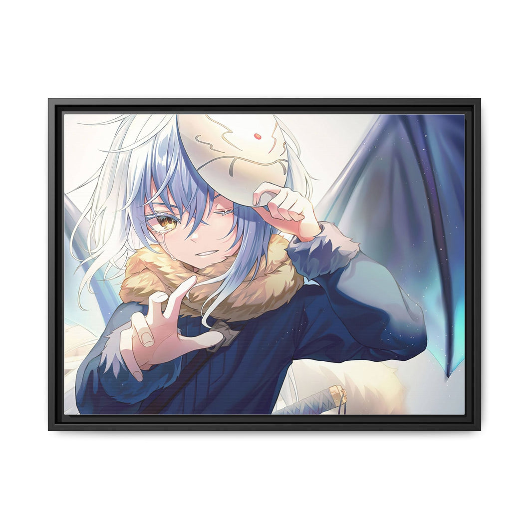 That Time I Got Reincarnated As A Slime Canvas Framed Art Print