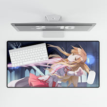 Load image into Gallery viewer, Asuna Yuuki Mouse Pad (Desk Mat)
