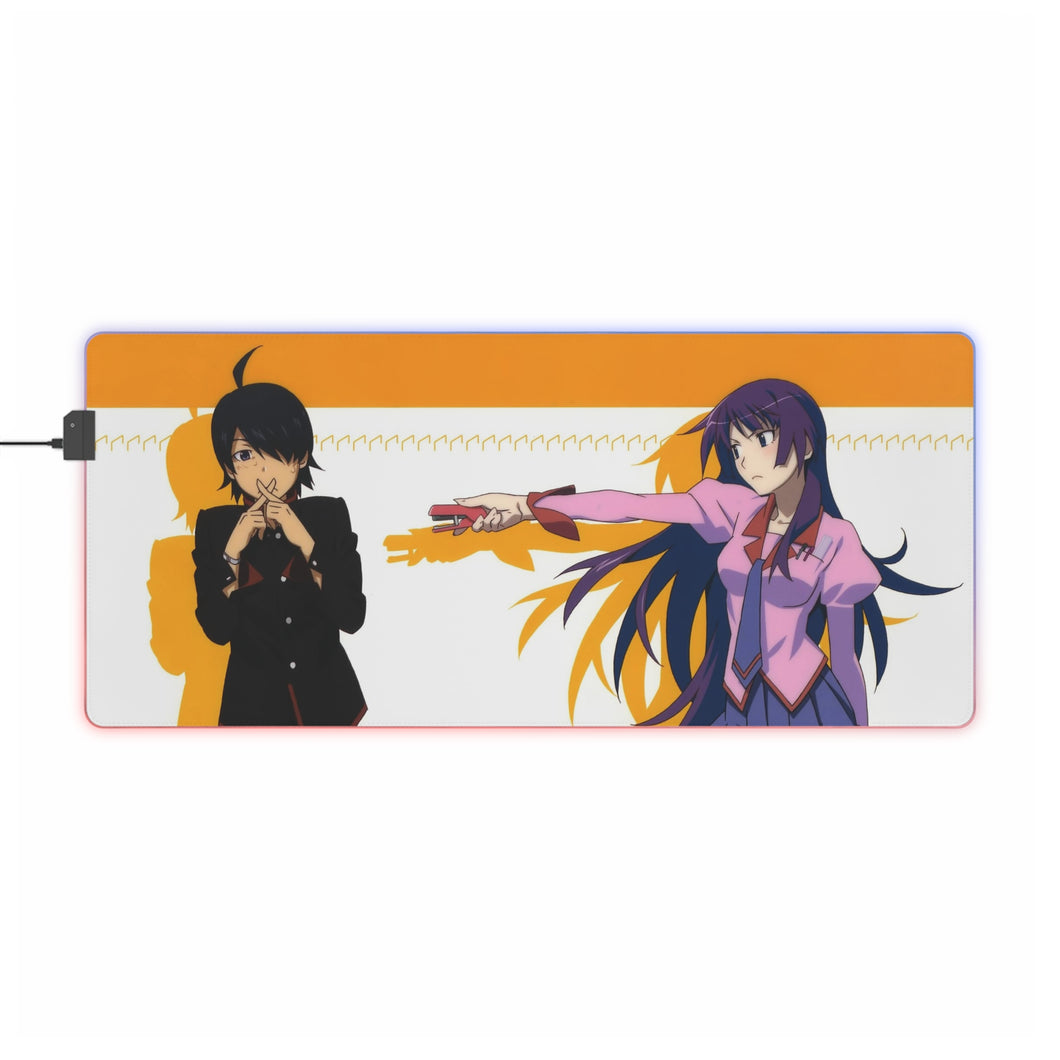 Monogatari (Series) RGB LED Mouse Pad (Desk Mat)