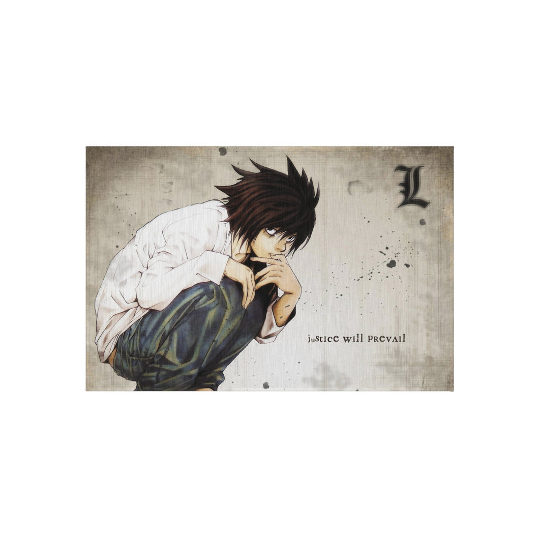 L (Death Note) Rug