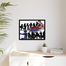 Load image into Gallery viewer, Akame ga Kill! Akame, Akame Ga Kill, Kurome Canvas Framed Art Print
