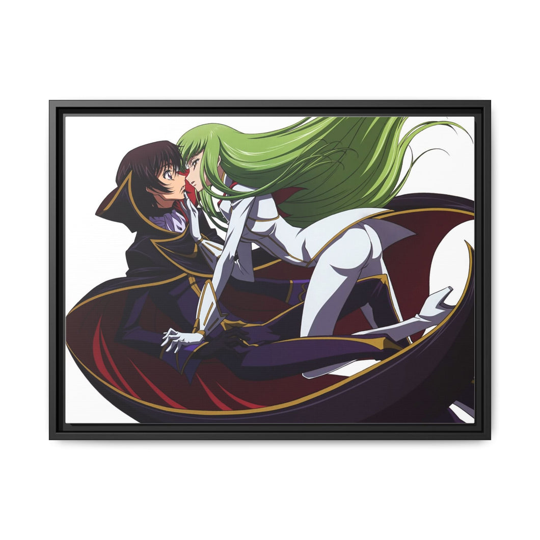 Anime Code Geass Canvas Framed Art Print