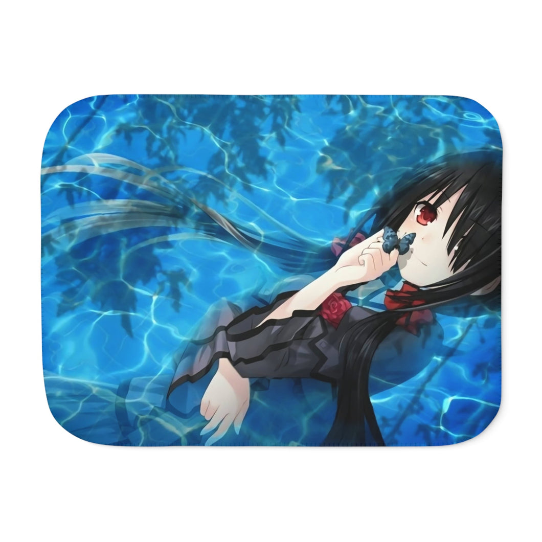 Anime Date A Liver Sherpa Blanket