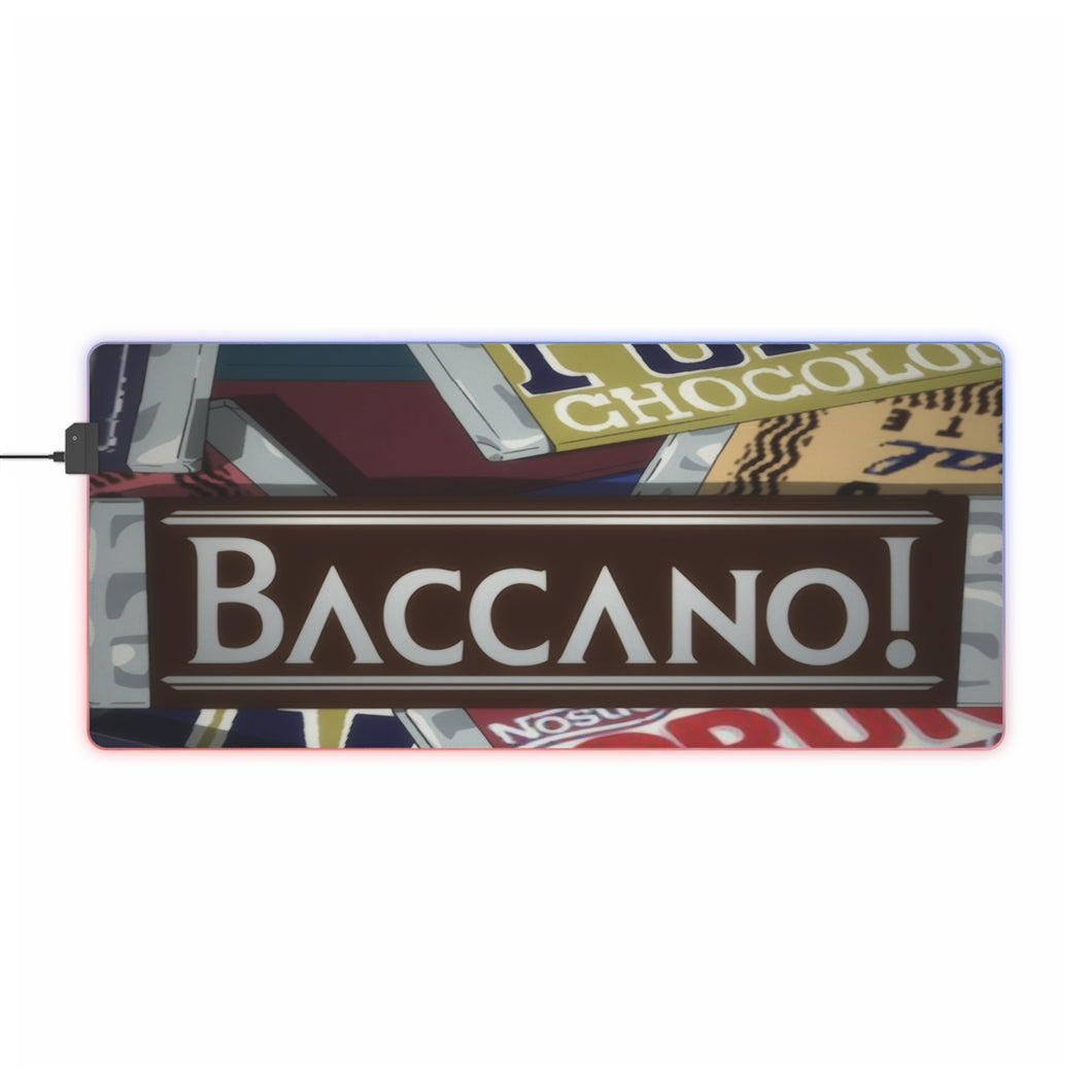 Baccano! RGB LED Mouse Pad (Desk Mat)