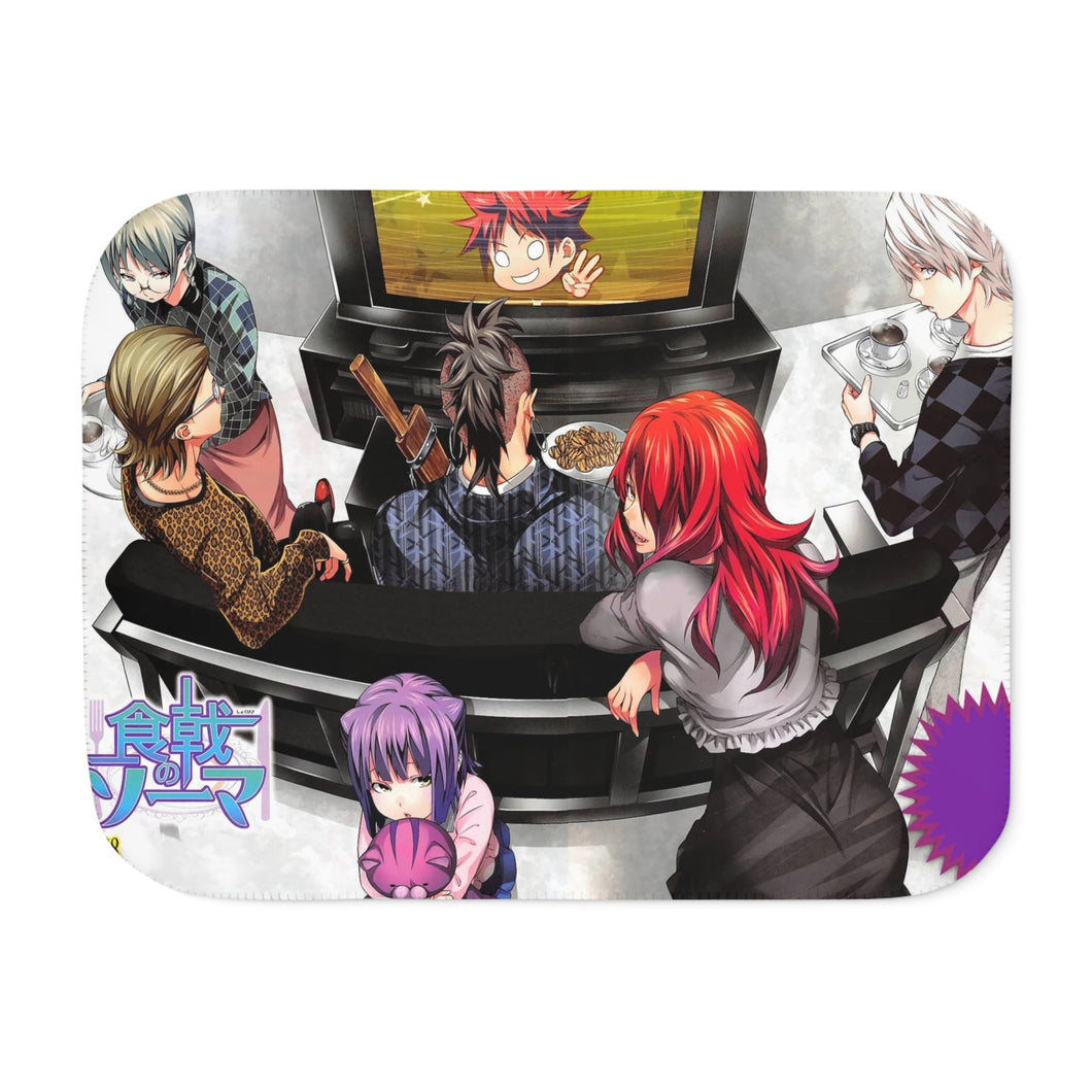 Anime Food Wars: Shokugeki no Soma Sherpa Blanket