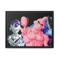 Dragon Ball Z villains Canvas Framed Art Print
