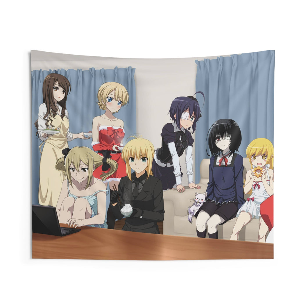 Anime Crossover Indoor Wall Tapestry
