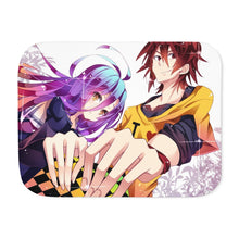 Load image into Gallery viewer, Sora and Shiro Sherpa Blanket
