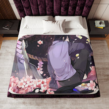 Load image into Gallery viewer, Anime Boruto Sherpa Blanket
