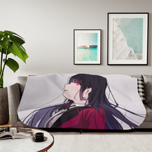 Load image into Gallery viewer, Yumeko Jabami Sherpa Blanket
