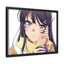 Load image into Gallery viewer, Rascal Does Not Dream Of Bunny Girl Senpai Canvas Framed Art Print
