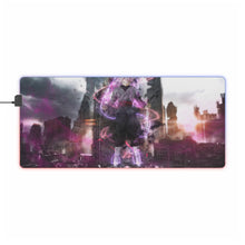 Load image into Gallery viewer, Super Saiyan Jin Rose RGB LED Mouse Pad (Desk Mat)
