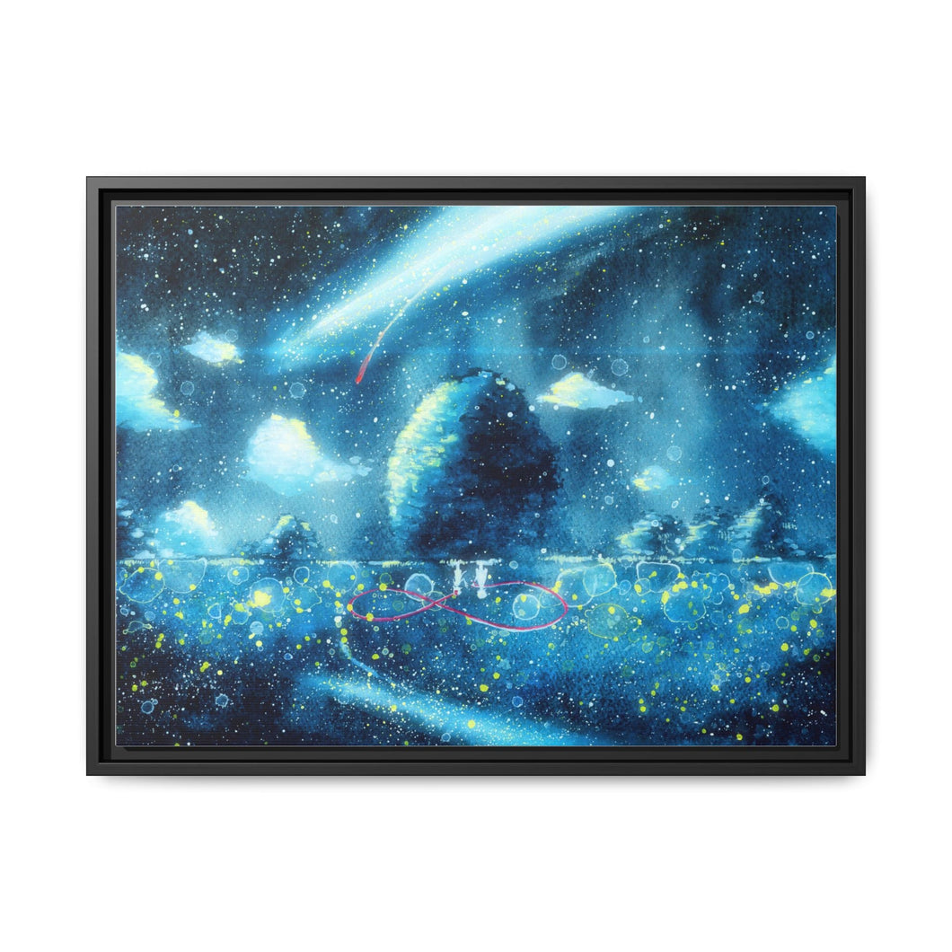 Your Name. Canvas Framed Art Print